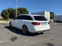 Mercedes-Benz Classe C 2.2 4 MATIC SPORT C.AUTO Bianco usata Roma
