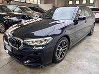 BMW Serie 5 518d 518 d 48V Touring Msport Blu/Azzurro usata Parma