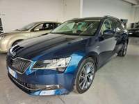 Skoda Superb Wagon 2.0 tdi Laurin 4x4 TAGLIANDI CERTIFICATI Blu/Azzurro usata Martinengo