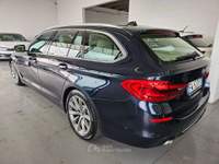 BMW Serie 5 520 520 Touring xdrive Luxury 190cv auto Blu/Azzurro usata Martinengo