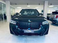 BMW X3 xdrive20d mhev 48V Msport auto TETTO Nero usata San Michele Salentino