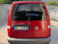 Volkswagen Caddy 105cv Rosso usata Ripalta Cremasca