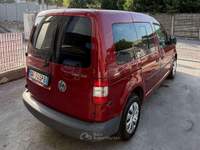 Volkswagen Caddy 105cv Rosso usata Ripalta Cremasca