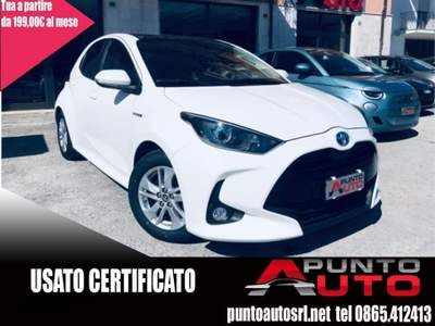 Toyota Yaris 1.5 Hybrid 5 porte Business Bianco usata Isernia