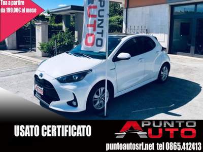Toyota Yaris 1.5 Hybrid 5 porte Business Bianco usata Isernia