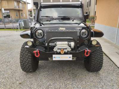 Jeep Wrangler Unlimited 2.8 CRD DPF Rubicon Auto Nero usata Jerago con Orago