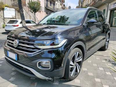 Volkswagen T-Cross 1.0 TSI ADVANCED 115CV DSG Nero usata Zafferana Etnea
