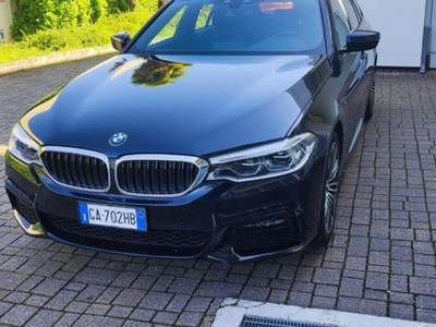 BMW Serie 5 520d Mild Hybrid 48V xDrive Touring Msport Blu/Azzurro usata Mariano Comense