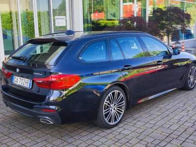 BMW Serie 5 520d Mild Hybrid 48V xDrive Touring Msport Blu/Azzurro usata Mariano Comense