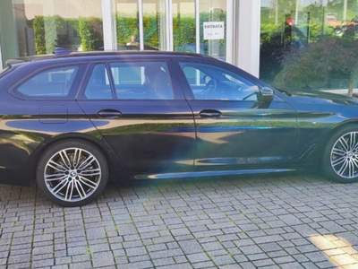 BMW Serie 5 520d Mild Hybrid 48V xDrive Touring Msport Blu/Azzurro usata Mariano Comense