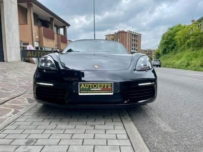 Porsche 718 BOXSTER 2.0 300CV PDK *13.500 KM*, TAGLIANDATA Nero usata Ponte San Pietro