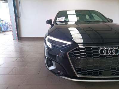 Audi A3 SPB 30 TFSI S tronic  Advanced Nero usata Magenta