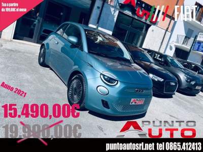 Fiat 500 FULL LED NAVI 42 kWh NEOPATENTATI Grigio usata Isernia