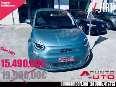 Fiat 500 FULL LED NAVI 42 kWh NEOPATENTATI Grigio usata Isernia