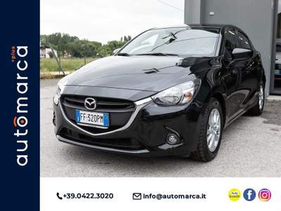 Mazda 2 Mazda2 1.5 Skyactiv-G Evolve Nero usata Silea