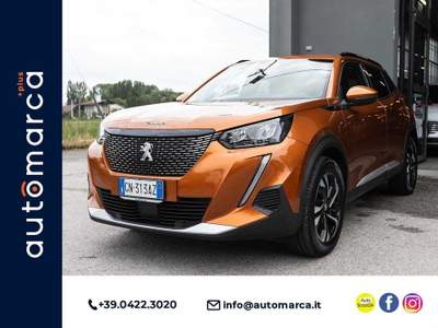 Peugeot 2008 PureTech 130 S&S EAT8 Allure Arancione usata Silea