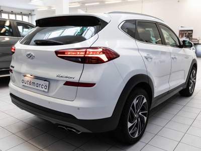Hyundai Tucson 1.6 CRDi 136CV DCT Exellence Bianco usata Silea