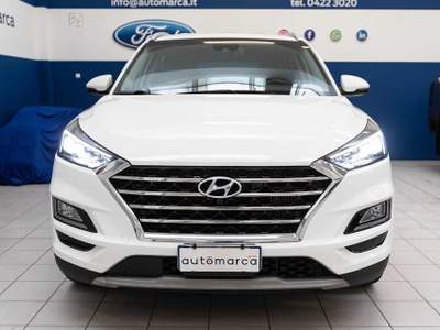Hyundai Tucson 1.6 CRDi 136CV DCT Exellence Bianco usata Silea
