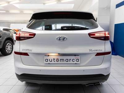 Hyundai Tucson 1.6 CRDi 136CV DCT Exellence Bianco usata Silea