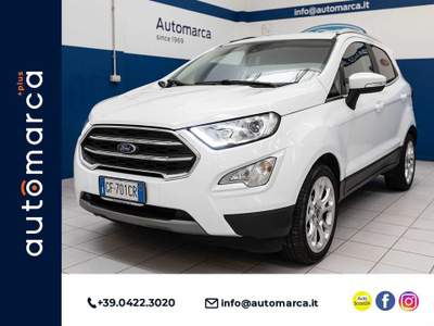 Ford EcoSport 1.5 Ecoblue 95 CV Start&Stop Titanium Bianco usata Silea