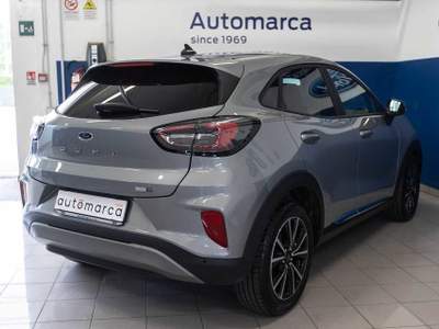 Ford Puma 1.0 EcoBoost Hybrid 125 CV S&S Titanium Argento usata Silea