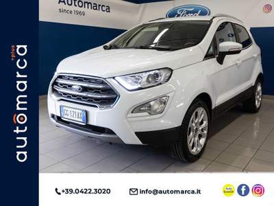 Ford EcoSport 1.5 Ecoblue 95 CV Start&Stop Titanium Bianco usata Silea