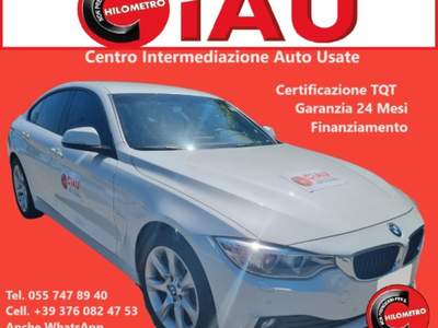 BMW Serie 4 Gran Coupé 420d d xDrive Gran Coupé Luxury Bianco usata Firenze