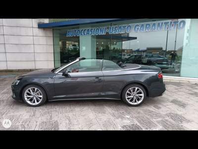 Audi A5 Cabrio 40 TDI S tronic Business Advanced Grigio usata ABBIATEGRASSO