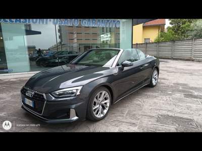 Audi A5 Cabrio 40 TDI S tronic Business Advanced Grigio usata ABBIATEGRASSO