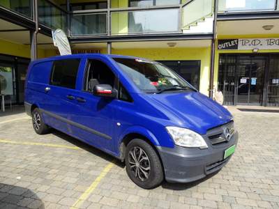 Mercedes-Benz Vito 2.2 113 CDI 4x4 Kombi Shuttle Extralong Blu/Azzurro usata Solbiate Arno