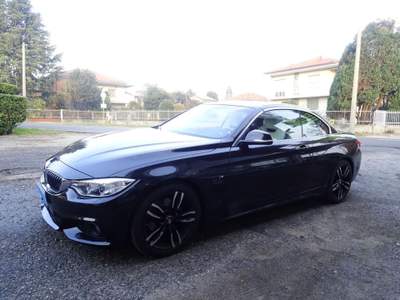 BMW Serie 4 420d d Cabrio Msport Nero usata Solbiate Arno
