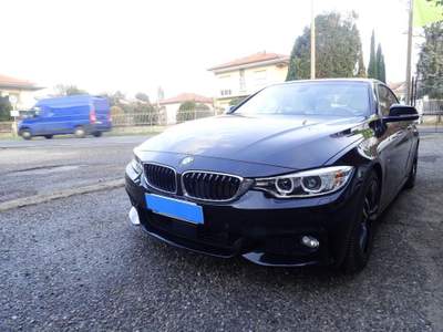 BMW Serie 4 420d d Cabrio Msport Nero usata Solbiate Arno