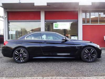 BMW Serie 4 420d d Cabrio Msport Nero usata Solbiate Arno