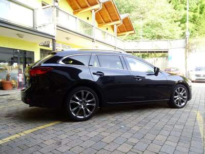Mazda 6 2.2L Skyactiv-D 175CV aut. Wagon Exceed Nero usata Solbiate Arno