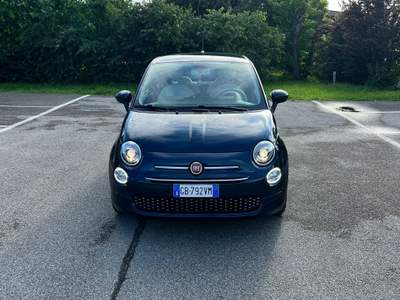 Fiat 500 Manutenzione eseguita, neopatentato Blu/Azzurro usata Bagnolo Cremasco