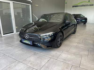 Mercedes-Benz Classe A d 2.0 150CV PREMIUM AMG TETTO MBUX KEYLESS AMBIENT Nero usata POTENZA