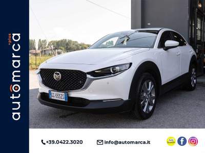Mazda CX-30 2.0L e-Skyactiv-G 150 CV M Hybrid 2WD Exclusive Bianco usata Silea