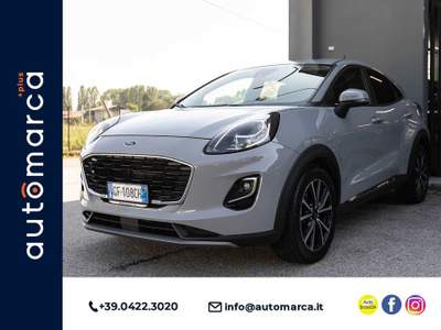 Ford Puma 1.0 EcoBoost Hybrid 125 CV S&S Titanium Grigio usata Silea