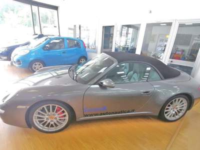 Porsche 911 CARRERA 4S CABRIOLET 355cv TIPTRONIC HARD TOP Grigio usata Napoli