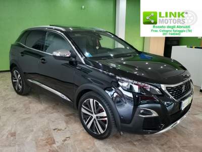 Peugeot 3008 BlueHDi 180 S&S EAT8 GT - FULL OPTIONAL Nero usata Roseto degli Abruzzi