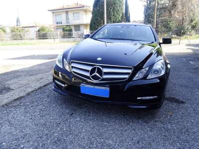 Mercedes-Benz Classe E COUPE'  BlueTEC Automatic Premium Nero usata Solbiate Arno