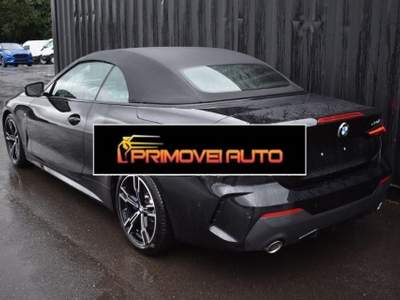 BMW Serie 4 420d d 48V Cabrio Msport Nero usata Castelnuovo Rangone