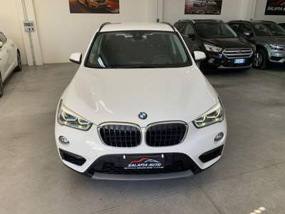 BMW X1 xDrive18d Business Navi Aut. Bianco usata Grammichele