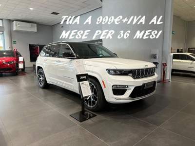 Jeep Grand Cherokee 2.0 PHEV ATX 4xe Summit Reserve Bianco usata Monselice