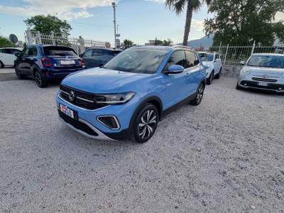 Volkswagen T-Cross VOLKSWAGEN T-CROSS 1.0 TSI 115CV-KM0-2024 Blu/Azzurro usata San Giuseppe Vesuviano