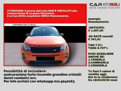 Land Rover Discovery Sport 2.0 TD4 180PS 4WD Arancione usata Orbassano