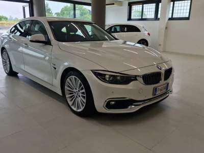 BMW Serie 4 Gran Coupé 418d d Gran Coupé Luxury Bianco usata Albignasego
