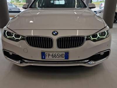 BMW Serie 4 Gran Coupé 418d d Gran Coupé Luxury Bianco usata Albignasego