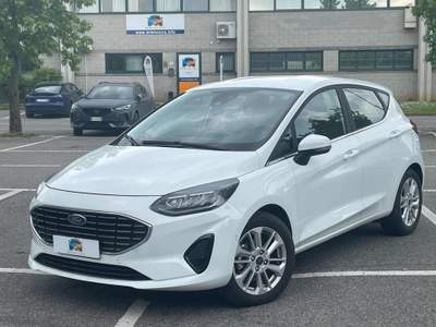 Ford Fiesta 1.1 75 CV 5 porte Titanium Bianco usata Novi Ligure