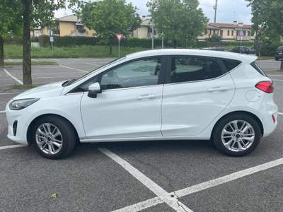 Ford Fiesta 1.1 75 CV 5 porte Titanium Bianco usata Novi Ligure
